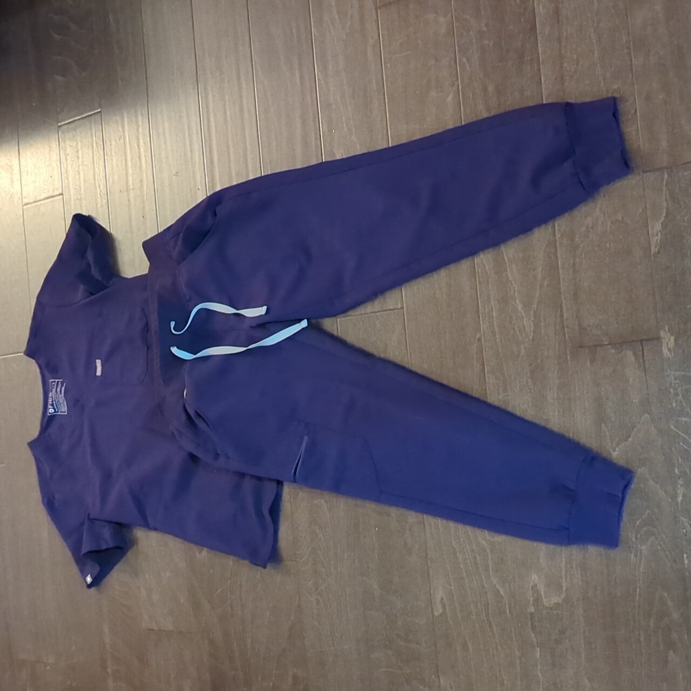 Figs XSP/S Purple Jam Scrub Set